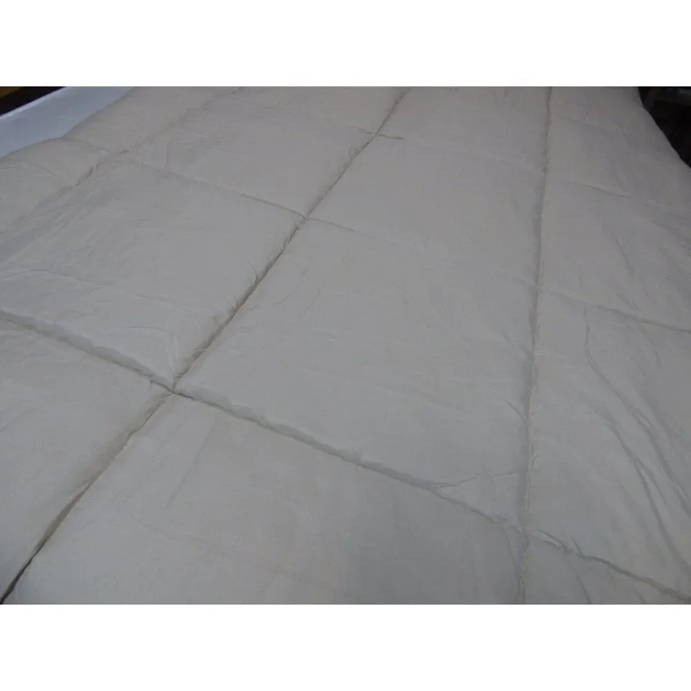 Royal Luxe Microfiber Hypoallergenic Polyester Fiberfill Comforter, King, Khaki